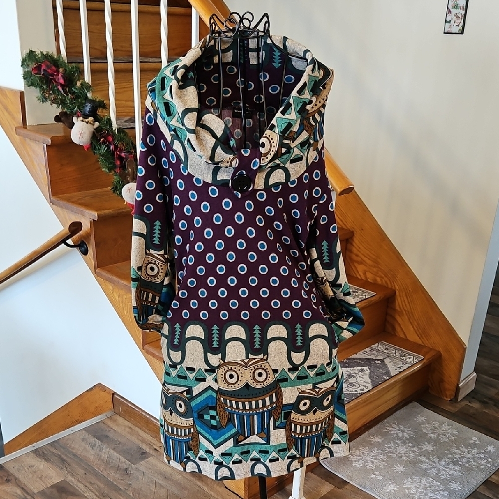👗CULTURE SHOP Multicolor Patterned Dress